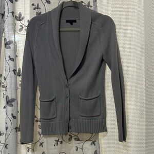 Banana Republic Tan Cardigan Knit Sweater